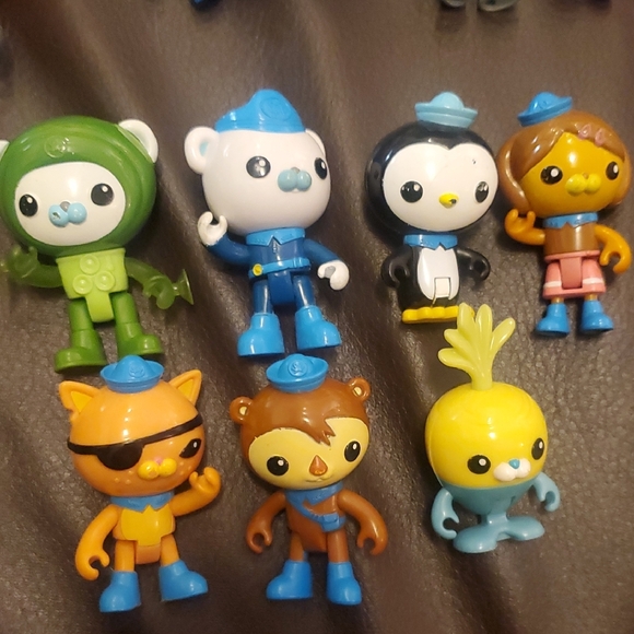 Octonauts Fisher-Price Y9297 7 Figure Playset - Octo-Crew Figurine Set & more - Picture 4 of 7